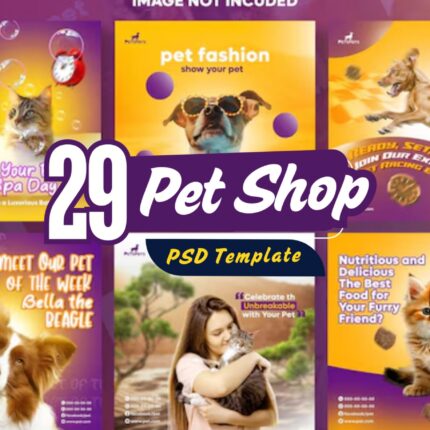 29 Pet Shop PSD Templates Editable & High-Quality Designs for Pet Stores