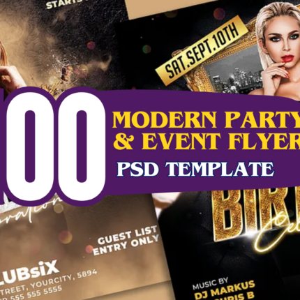 100+ Club & Party Event Flyer PSD High-Resolution & Fully Editable